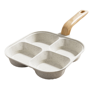 四孔煎蛋不粘锅早餐锅家用加深鸡蛋汉堡锅煎蛋神器平底煎锅煎蛋锅