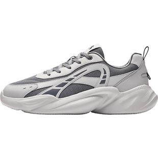 安踏潮流休闲鞋男2025冬季新款厚底舒适运动鞋百搭男鞋子