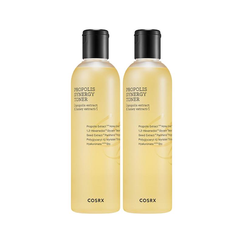 【自营】Cosrx蜂胶爽肤水精华水补水保湿水修护抗初老150ml*2面膜
