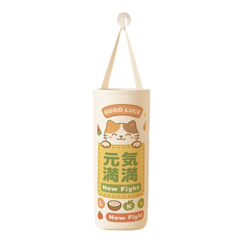 垃圾袋收纳神器壁挂式厨房厨房袋子方便袋收纳网兜塑料袋收纳神器