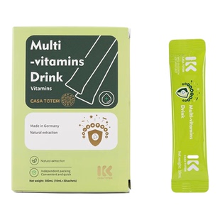 CASA TOTEM卡莎图儿童复合多种维生素VC钙铁锌镁免疫力德国进口