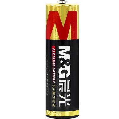 正品晨光5号电池7号无汞碱性五号1.5v七号aaa家用钟表无线鼠标空调遥控器拍立得智能门锁指纹锁耐用型一盒