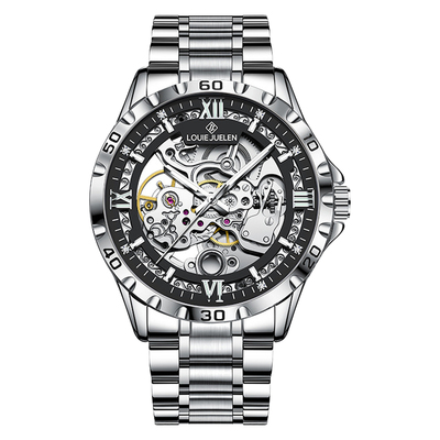 2026新款商务镂空陀飞轮机械男表