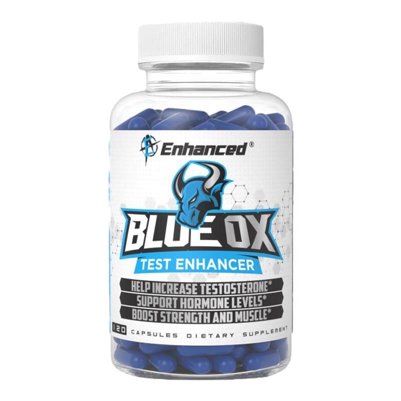 原装进口Enhanced EA蓝牛促睾抗雌增肌睾酮健身抑制皮质醇大雷米