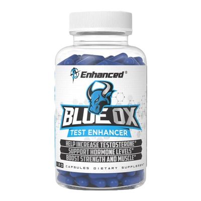 原装进口Enhanced EA蓝牛促睾抗雌增肌睾酮健身抑制皮质醇大雷米
