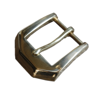 4.0精抛皮带扣腰带扣头皮带头针扣裤带头男士高档配件卡子纯黄铜