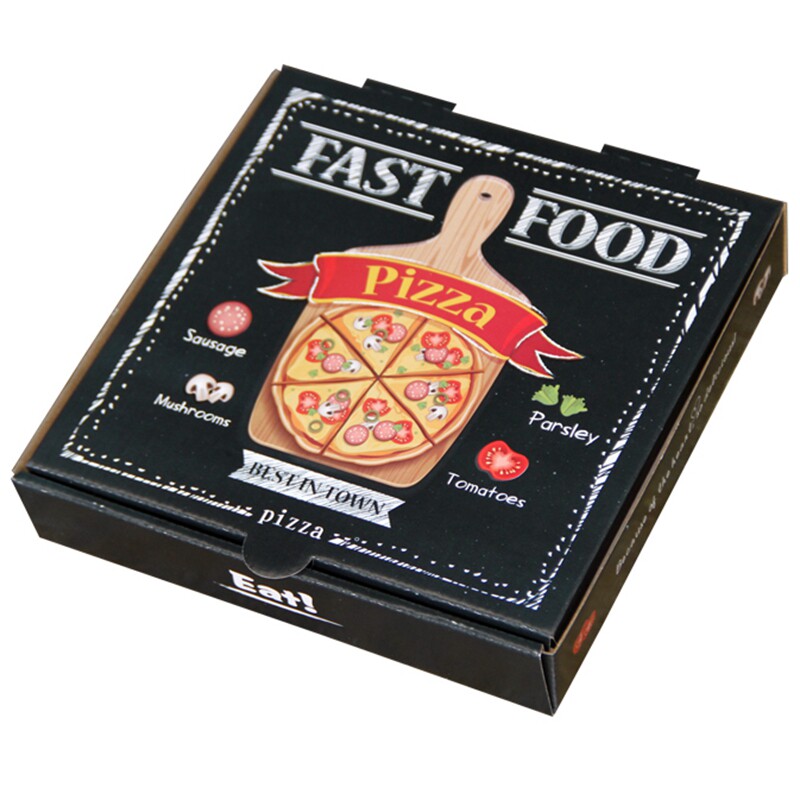 披萨盒子9寸打包盒pizza盒7寸8寸9寸10寸12寸披萨盒披萨专用盒