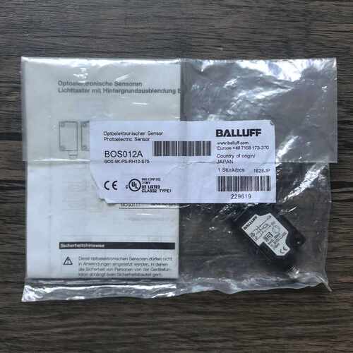 议价全新原装正品 巴鲁夫 BOS012A 传感器 BOS 5K-TS-RH12-S75 现