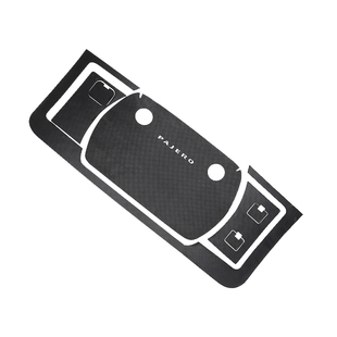 适用三菱pajero帕杰罗改装内饰v87v93v97尾门防护垫后备箱保护皮