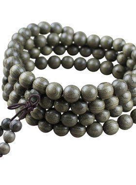 厂家直销手工珠阴沉乌木念珠佛珠