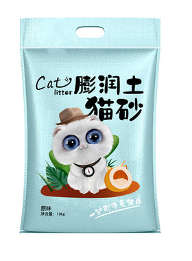 猫砂膨润土20斤包邮结团除臭