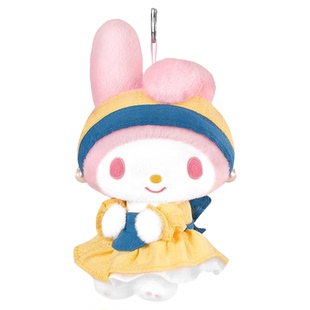 灵动创想三丽鸥名画系列毛绒盲盒玩偶摆件酷库洛米美乐蒂挂件公仔