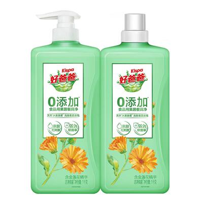 好爸爸果蔬餐具净1kg*2瓶洗洁精