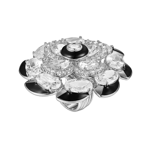 【那英同款】MOH ICON系列珐琅圆形设计蝴蝶水晶高级感戒指礼物