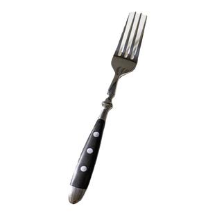 高颜值精致主餐叉水果叉甜品勺牛排不锈钢成人430食品级西餐刀叉