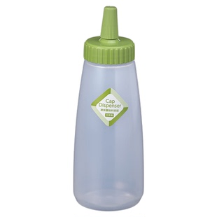 日本进口沙拉挤酱瓶番茄酱挤压瓶带盖分装油壶小醋蜂蜜蚝油调料瓶