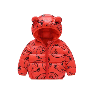 新款儿童秋冬轻薄外套男童女童棉服羽绒服棉袄小中童宝宝可爱卡通