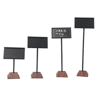 烤漆不锈钢台卡架自助餐菜牌菜名标签牌菜名标签展示架菜名牌台卡