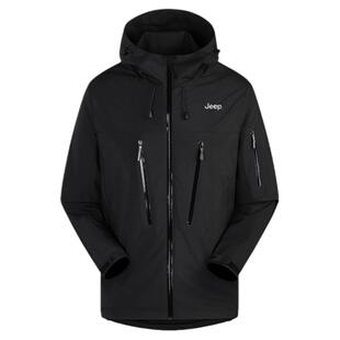 Jeep吉普官方冲锋风衣2025春秋季新款夹克外套男防风防水登山服女