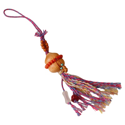 【杭州灵隐】紫檀木诸事顺利挂绳