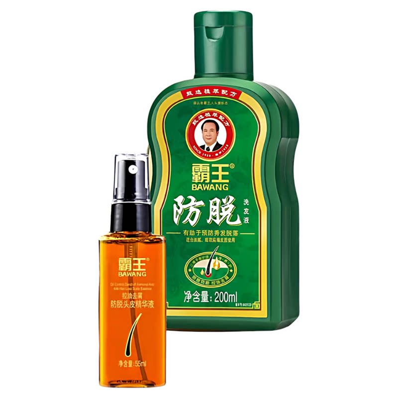 霸王洗发水油头掉发脱发头屑头痒