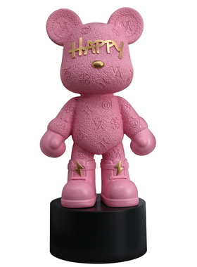 轻奢暴力熊客厅电视柜沙发摆件