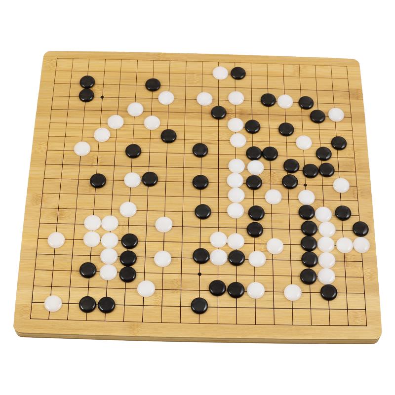 亮帅黑耀石围棋雕刻棋盘礼品套装