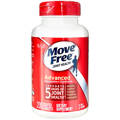 2瓶movefree益节氨糖软骨素