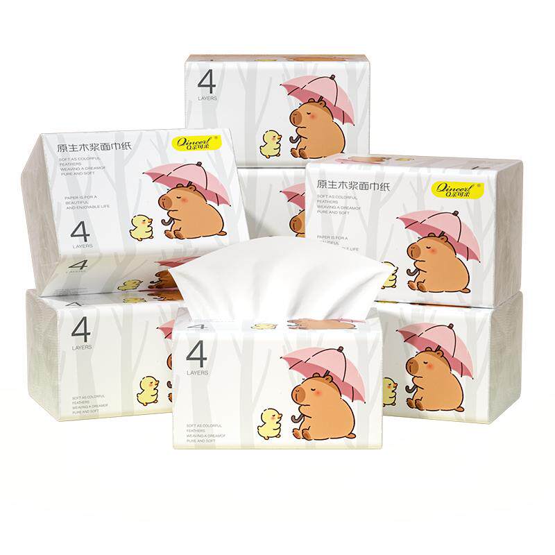 家用抽纸整箱装30包纸巾
