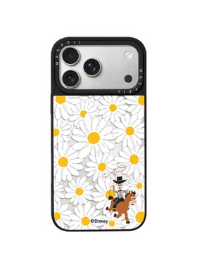 MASFEIL× 雏菊牛仔适用iPhone17Promax手机壳新款ip15磁吸带支架苹果16Pro套Jo5镜面高级感13pm全包14潮牌