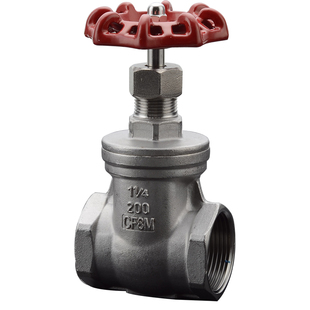 201/304不锈钢内螺纹闸阀Z11丝扣闸阀自来水开关DN15 20 25 32 50