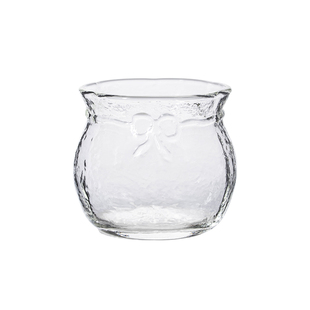 dirty咖啡猪口杯高颜值拉花澳白拿铁复古锤纹高硼硅玻璃主人杯子