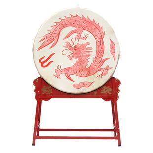 立式大鼓牛皮鼓大鼓中国鼓寺院鼓战鼓威风鼓锣鼓演出鼓节日大红鼓