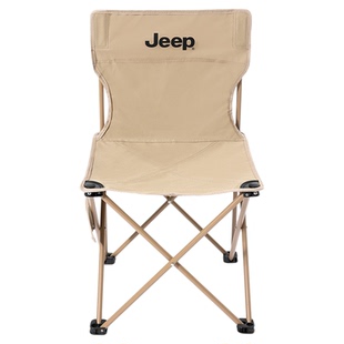 JEEP吉普户外折叠椅露营椅子钓鱼椅连体椅小马扎便携凳子动车神器