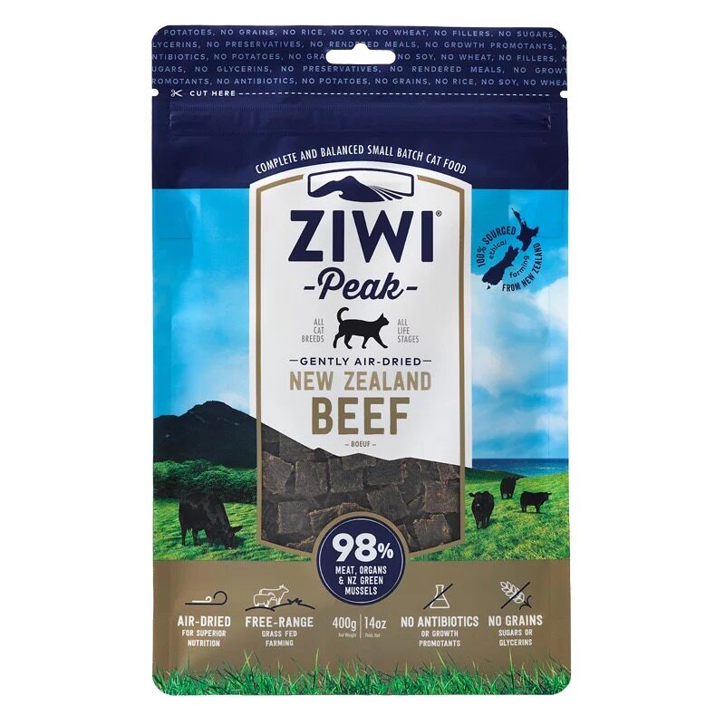 风干肉猫粮ZIWI巅峰96%含肉量