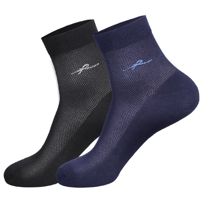 浪莎袜子男夏季纯棉全棉透气春夏