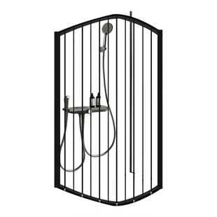 卫生间透明亚克力定制可折叠淋浴房隔断干湿分离折叠门浴帘挡水帘