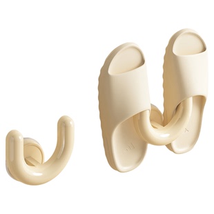 浴室吸盘拖鞋架免打孔卫生间置物架厕所壁挂式沥水架鞋子收纳神器