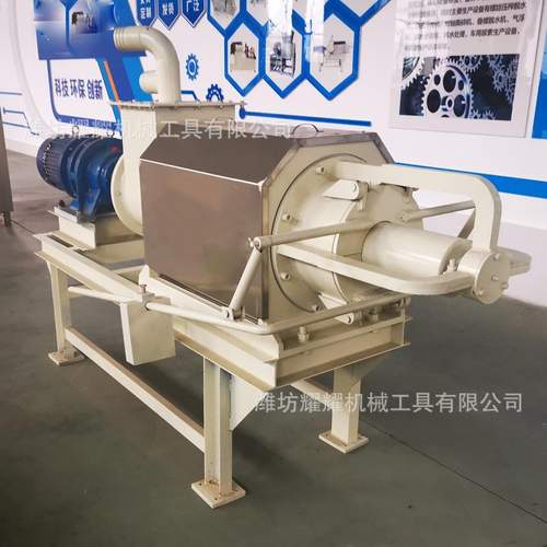 干湿固液分离机猪粪牛粪养殖场粪便处理机餐厨垃圾螺旋挤压脱水机