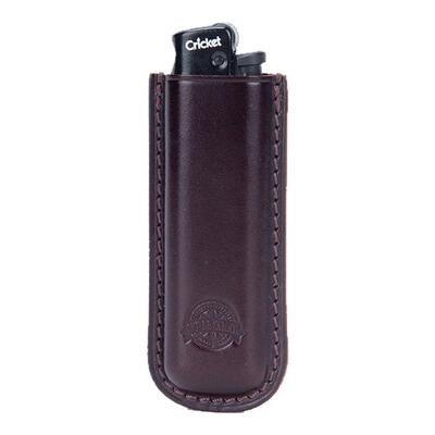 草蜢日本手工leather打火机皮套