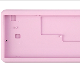 XR60客制化机械键盘CNC金属壳铝合金泳GH60外壳适配wooting60he