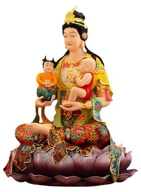 信扬铜摆放中式居室彩绘鎏金摆件