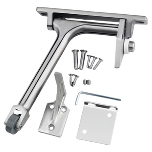 加重型防火门美标顺位器304不锈钢精铸顺位器 双开门顺序器缓存器