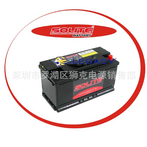 韩国SOLITE蓄电池65D23R12V60AH船舶柴油发电机应急发电机
