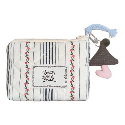 BeanAndBean 繁花之园收纳包 钱包卡包收纳包旅行收纳便携小号包