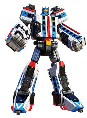 托宝战士银河侦探6变形合体玩具