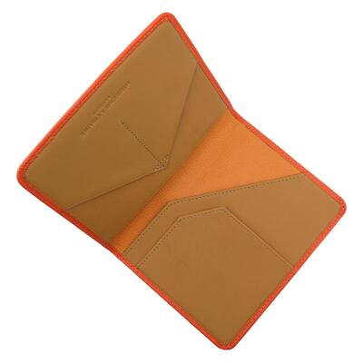 原创设计法国进口牛皮轻奢护照本