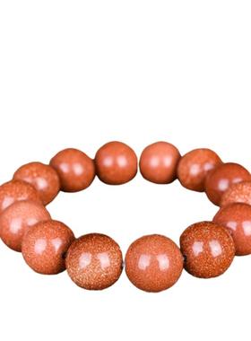 水晶佛珠男女款单圈手链送朋友