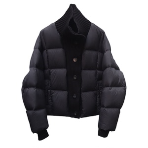 短款针织羽绒服冬季新款设计外套