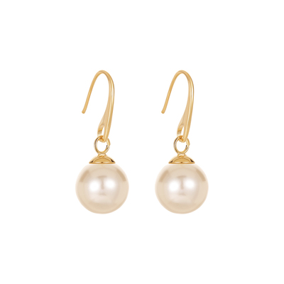 伊灿长款珍珠耳环女百搭气质耳坠